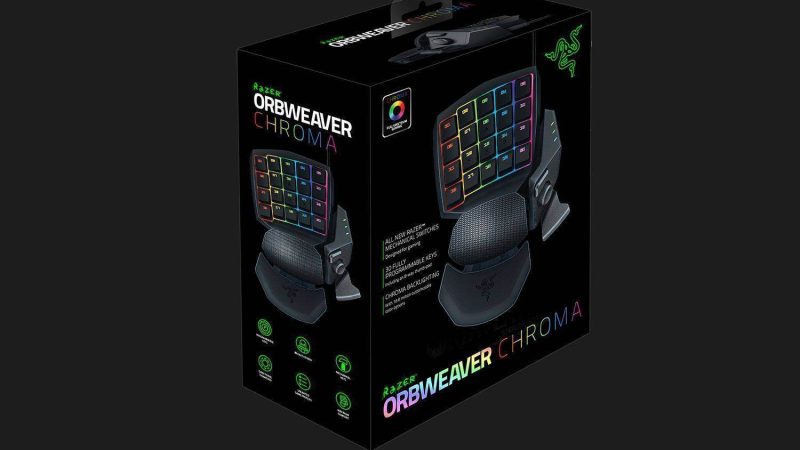Boite clavier razer orbweaver