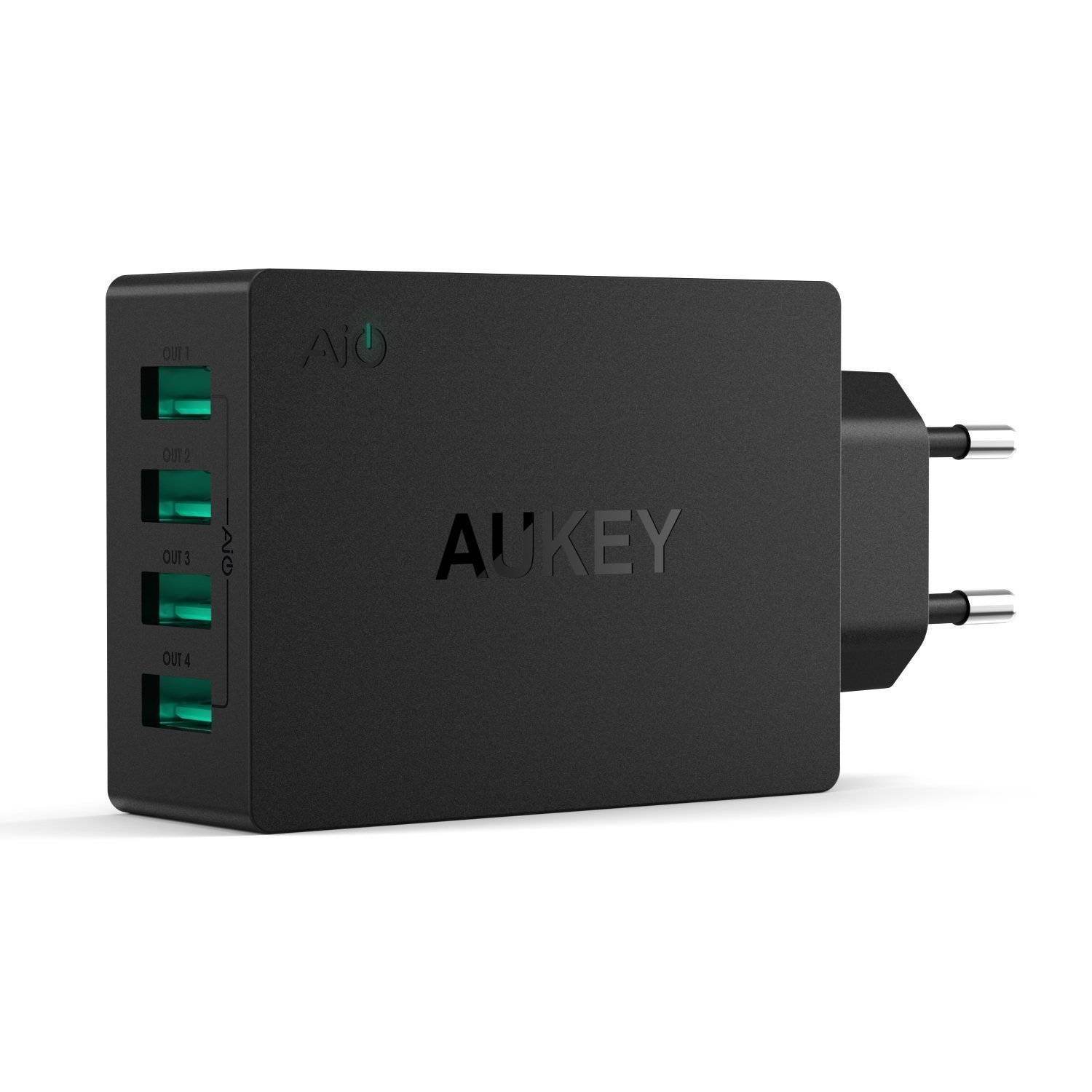 chargeur secteur aukey 4 ports