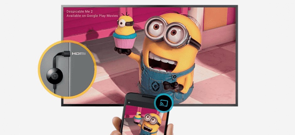 Chromecast stream sur tv