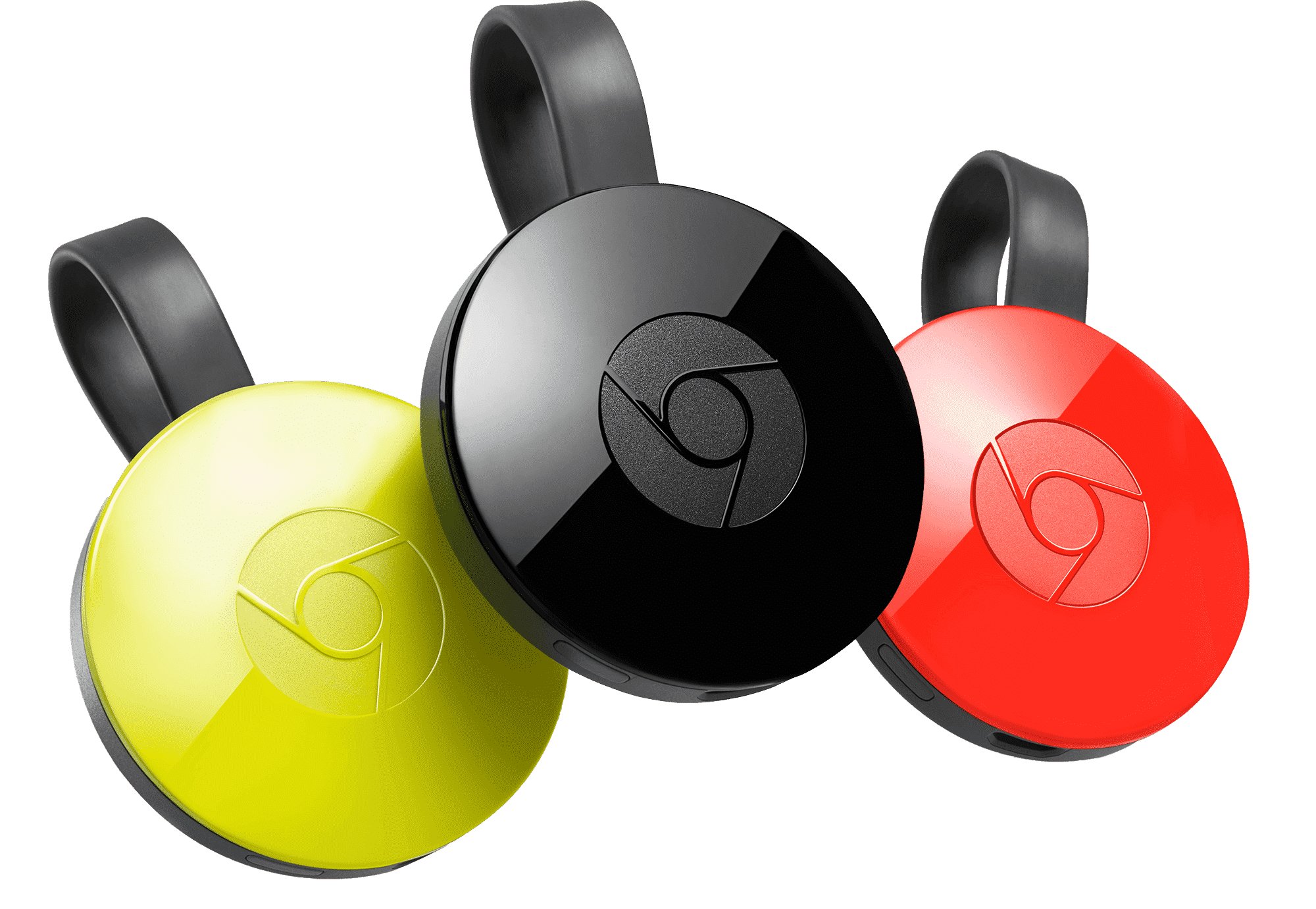 3 couleurs du chromecast