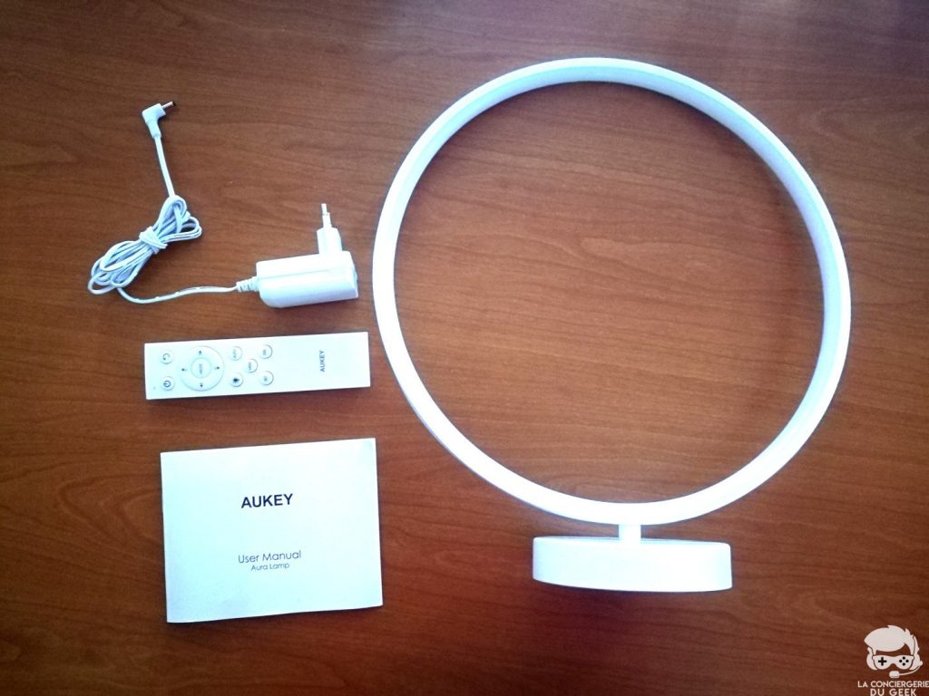 contenu Aukey Aura Lamp