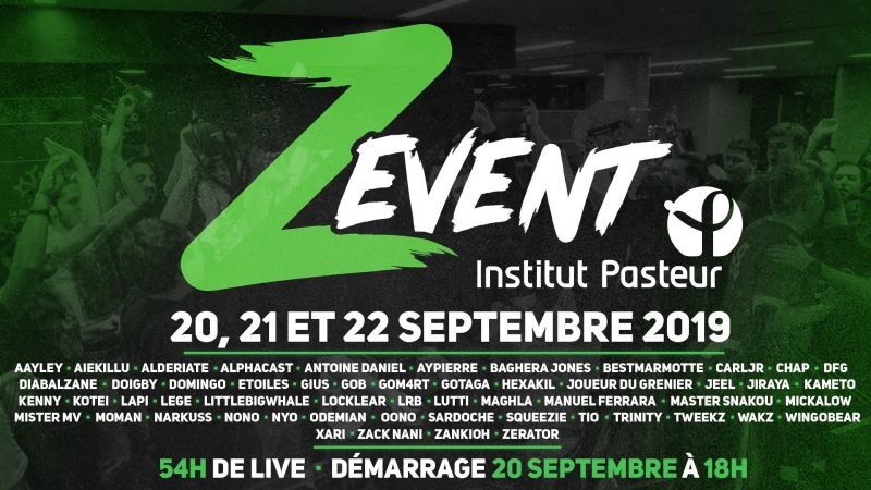 Zevent  2019: Date, dernières info et invités